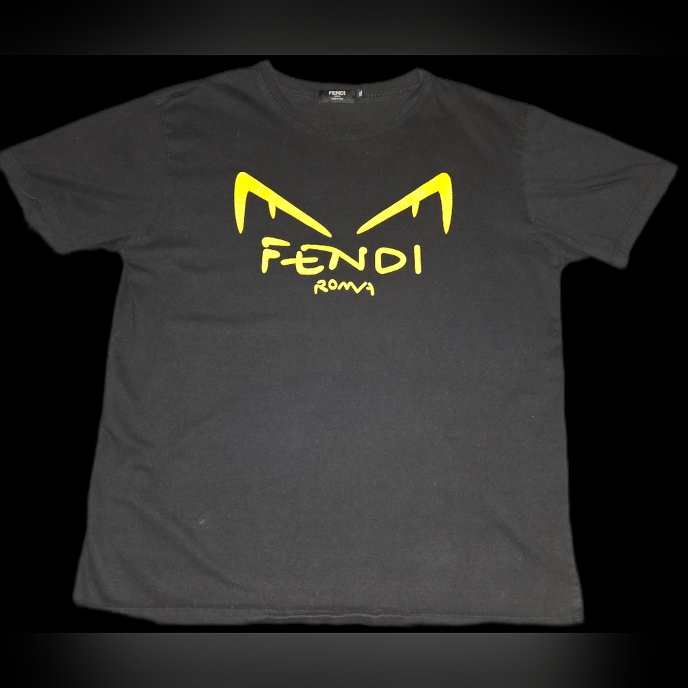 Black Tee with Yellow Logo/ 🎈5 For $30